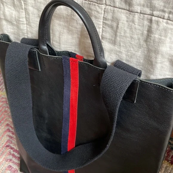 Clare V Annie Leather Tote Bag - Picture 3 of 4